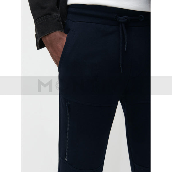 Reserved Navy Slim Fit Blue Joggers | Montivo Pakistan