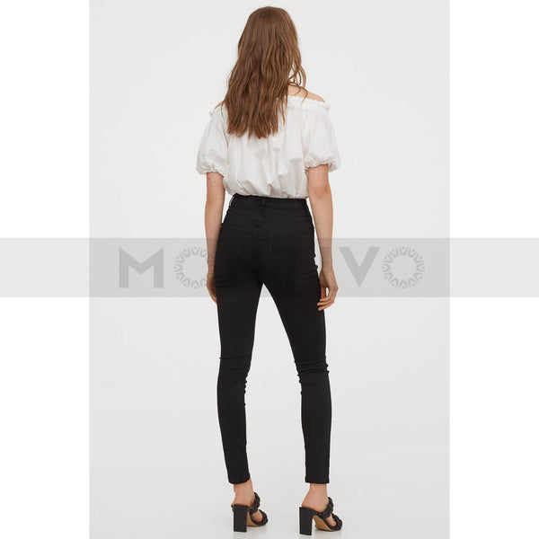 HM Black Curvy High Waist Jeggings | Montivo Pakistan