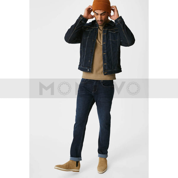 CA Dark Slim Fit Jeans | Montivo Pakistan