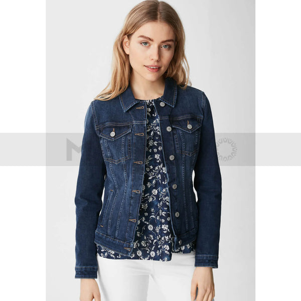 CA Dark Blue Denim Jacket | Montivo Pakistan