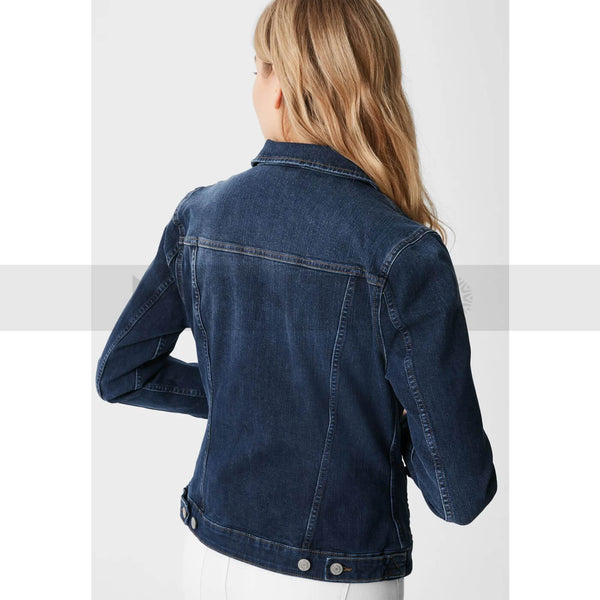 CA Dark Blue Denim Jacket | Montivo Pakistan