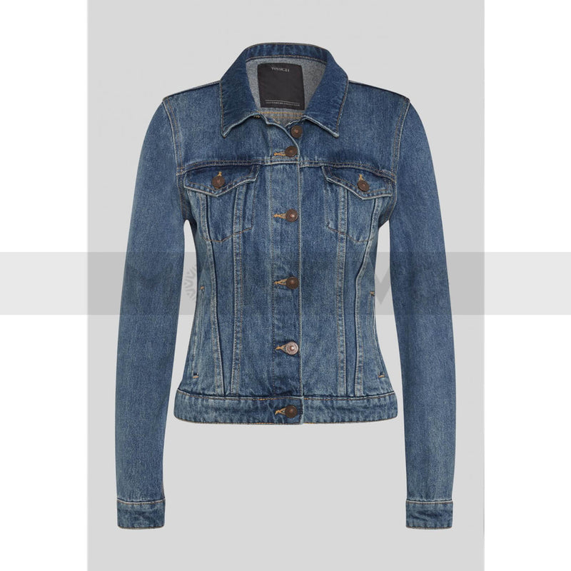 CA Vitange Blue Denim Jacket | Montivo Pakistan