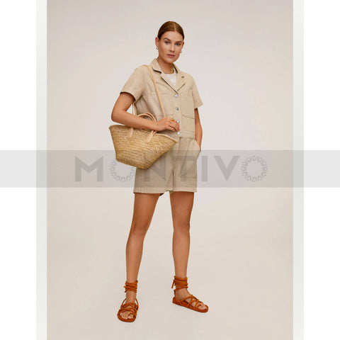 MNG Marta Short Denim Dress | Montivo Pakistan