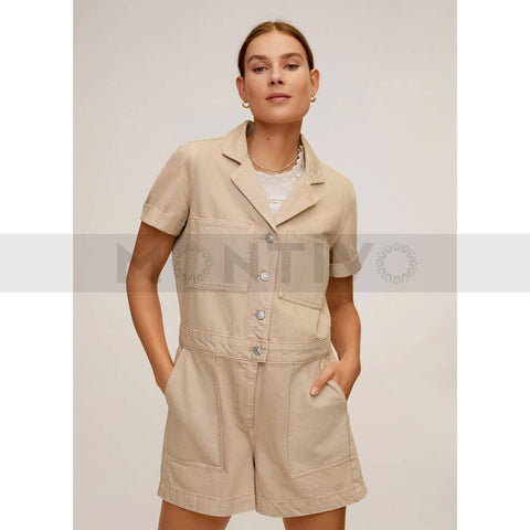 MNG Marta Short Denim Dress | Montivo Pakistan