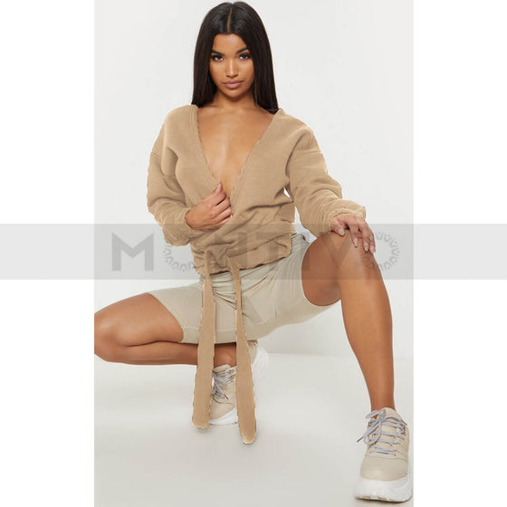 PTL Sand plunge Wrap Sweatshirt | Montivo Pakistan