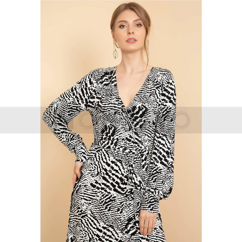 Belted Long Dress | Montivo Pakistan