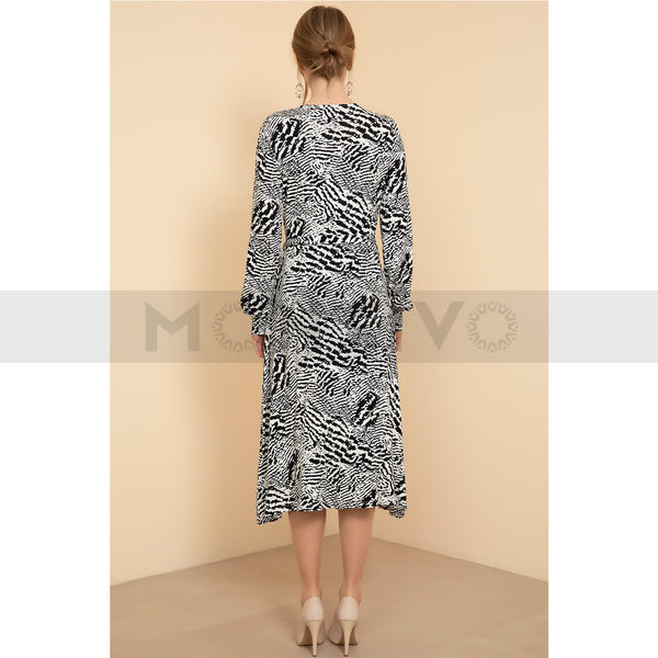 Belted Long Dress | Montivo Pakistan