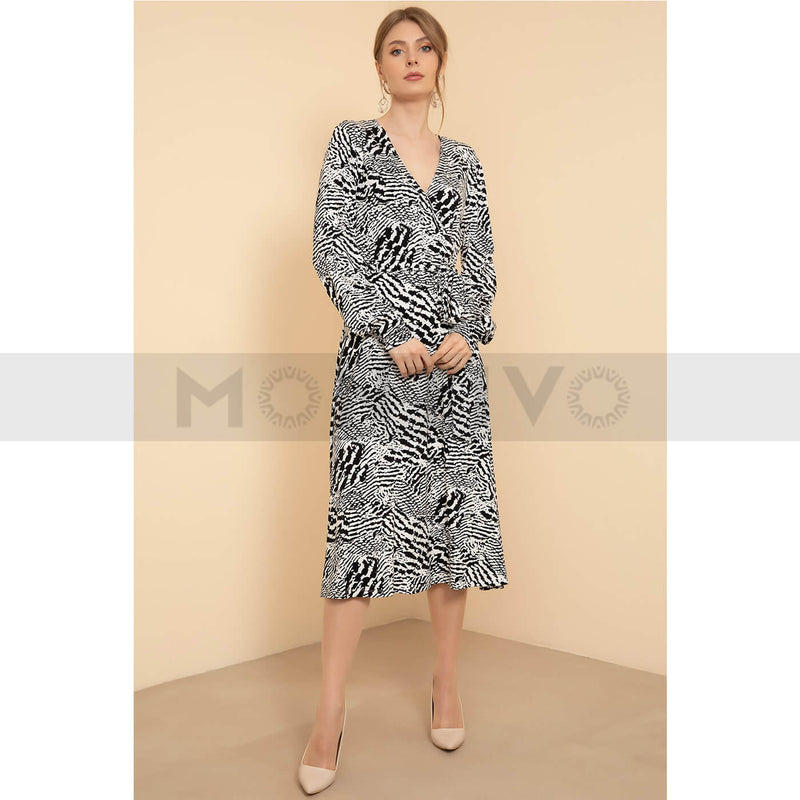 Belted Long Dress | Montivo Pakistan
