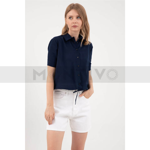 Blue Short Sleeve Shirt | Montivo Pakistan