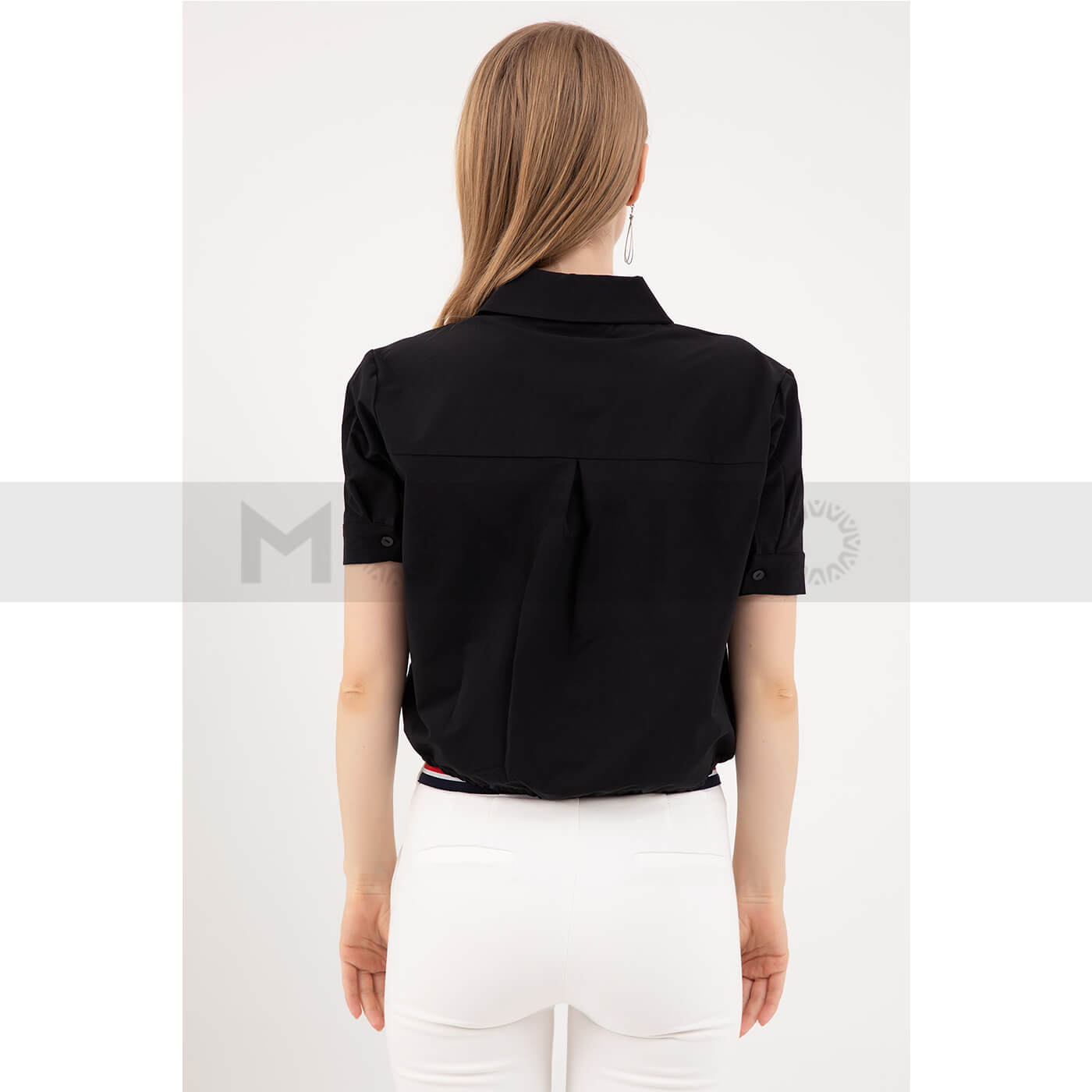 Black Short Sleeves Shirt | Montivo Pakistan
