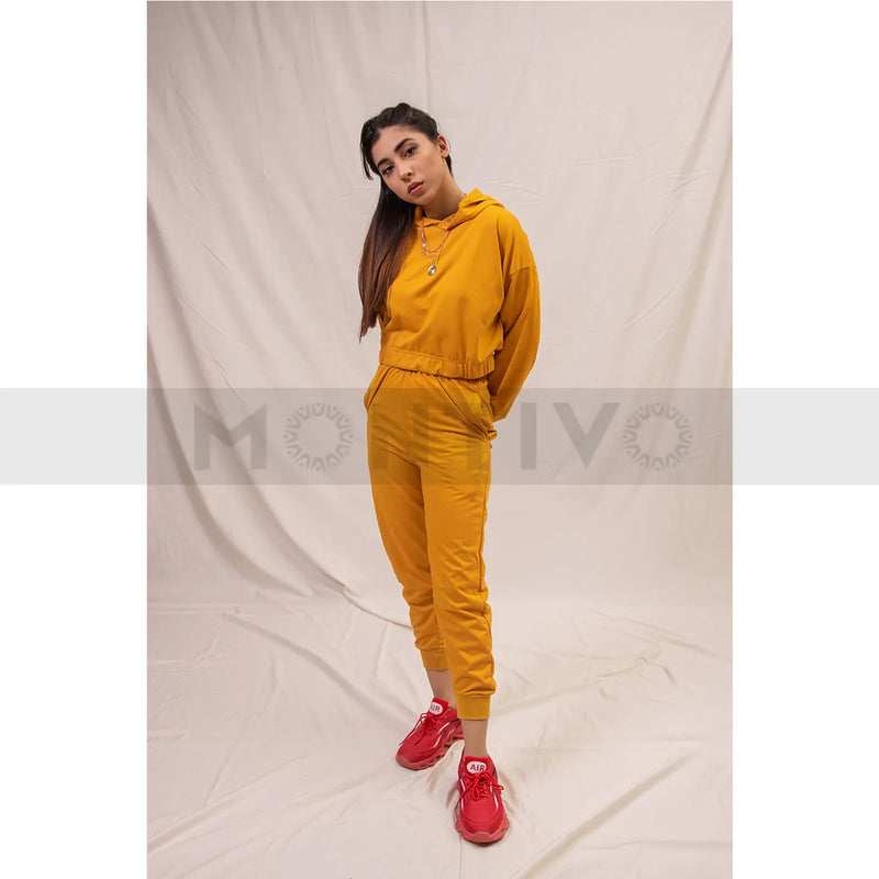 Gold Oversized Co-Ord Set | Montivo Pakistan