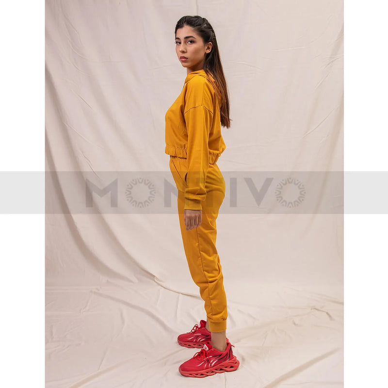 Gold Oversized Co-Ord Set | Montivo Pakistan