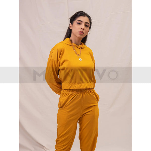 Gold Oversized Co-Ord Set | Montivo Pakistan