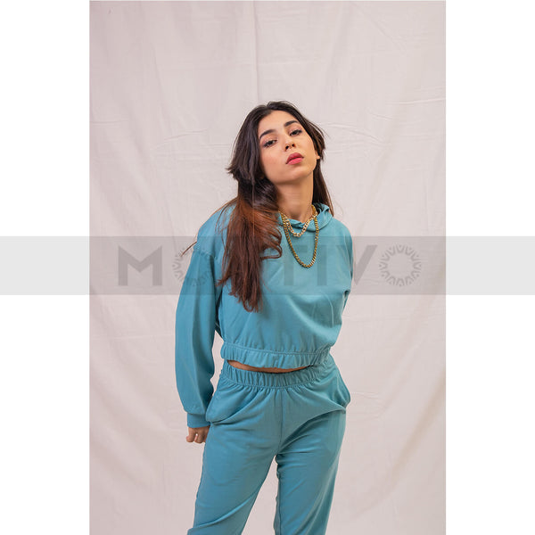 Light Blue Co-Ord Set | Montivo Pakistan