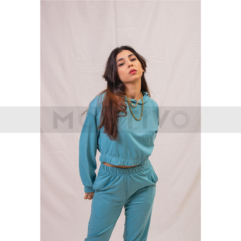 Light Blue Co-Ord Set | Montivo Pakistan