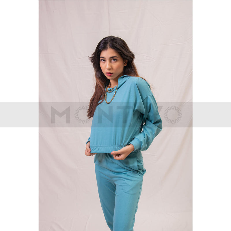 Light Blue Co-Ord Set | Montivo Pakistan