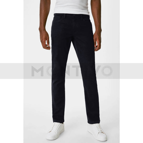 CA Denim Blue Slim Pants | Montivo Pakistan