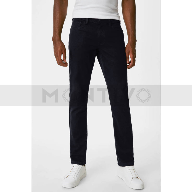 CA Denim Blue Slim Pants | Montivo Pakistan