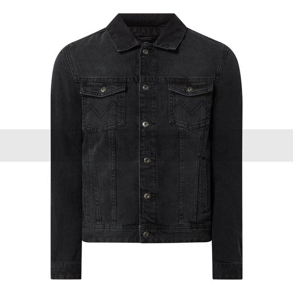 Mcneal Charcoal Denim Jacket | Montivo Pakistan