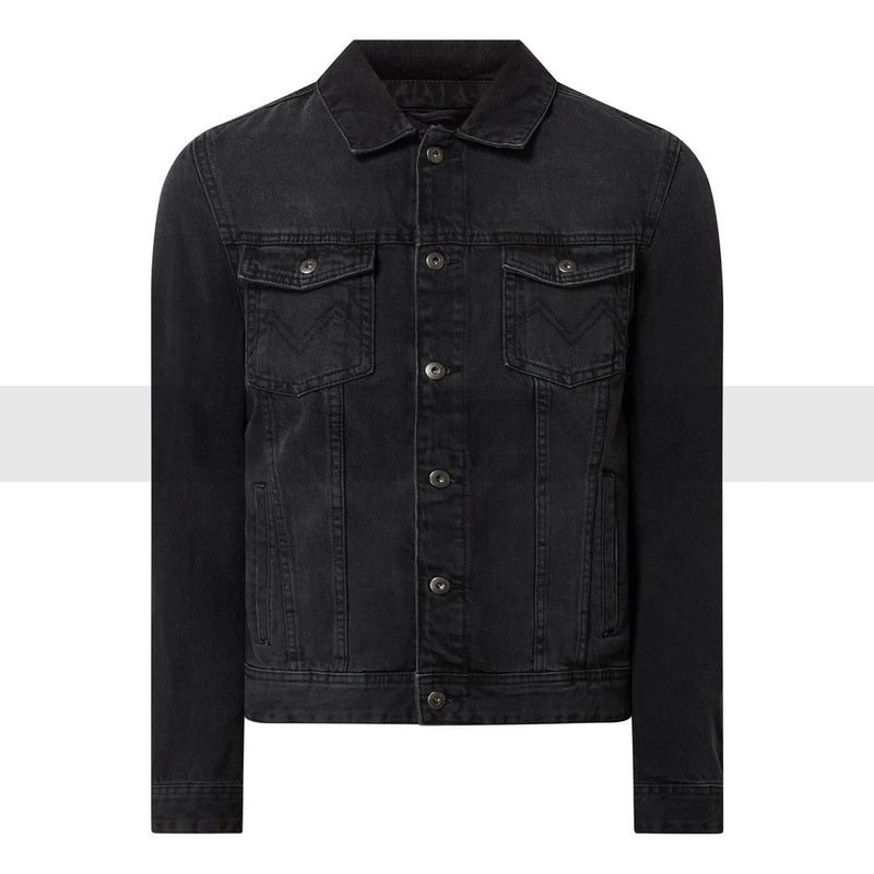 Mcneal Charcoal Denim Jacket | Montivo Pakistan