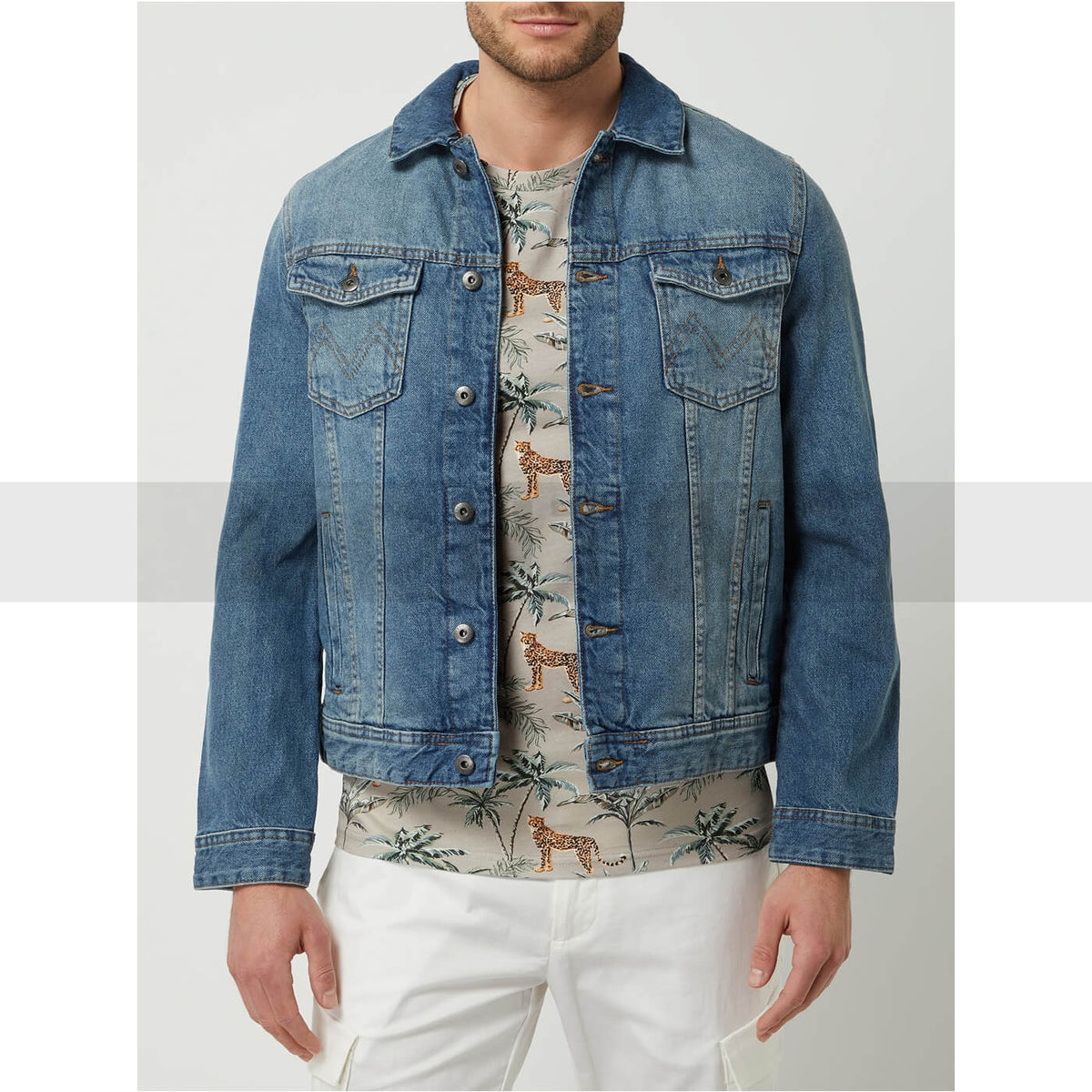 Mcneal Blue Denim Jacket | Montivo Pakistan