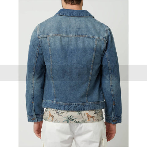 Mcneal Blue Denim Jacket | Montivo Pakistan