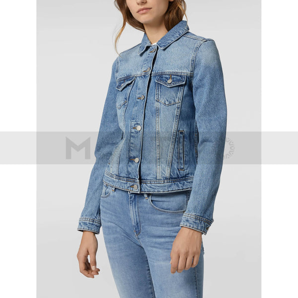 RVW Light Blue Denim Jacket | Montivo Pakistan