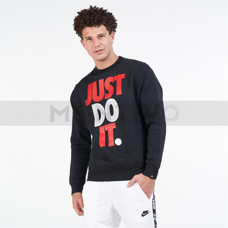 NKE Black Just Do It Sweatshirt | Montivo Pakistan