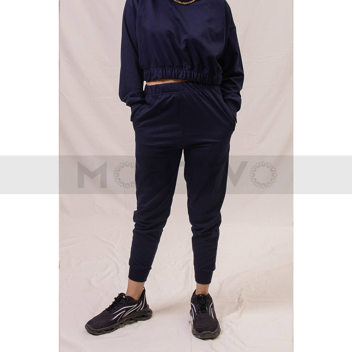 Navy Blue Joggers | Montivo Pakistan