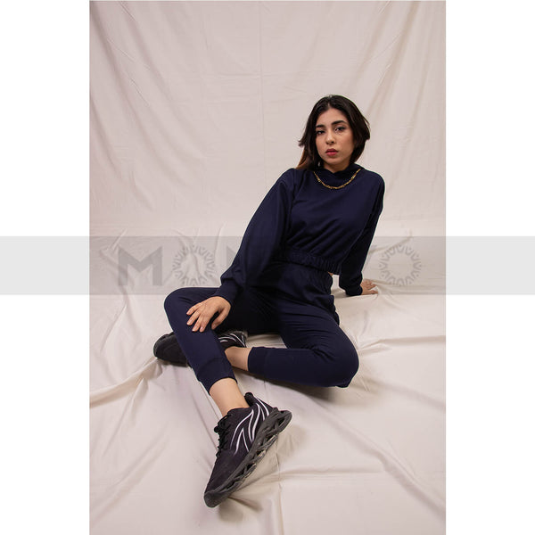 Navy Blue Joggers | Montivo Pakistan