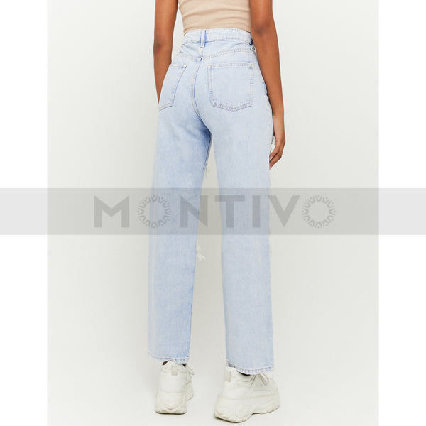 TW Ripped Straight Jeans | Montivo Pakistan