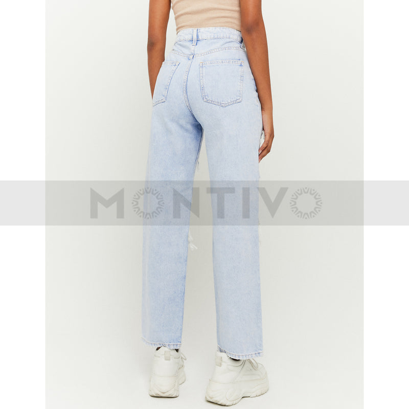 TW Ripped Straight Jeans | Montivo Pakistan