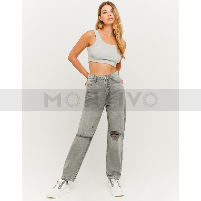 TW High Waist Mom Jeans | Montivo Pakistan