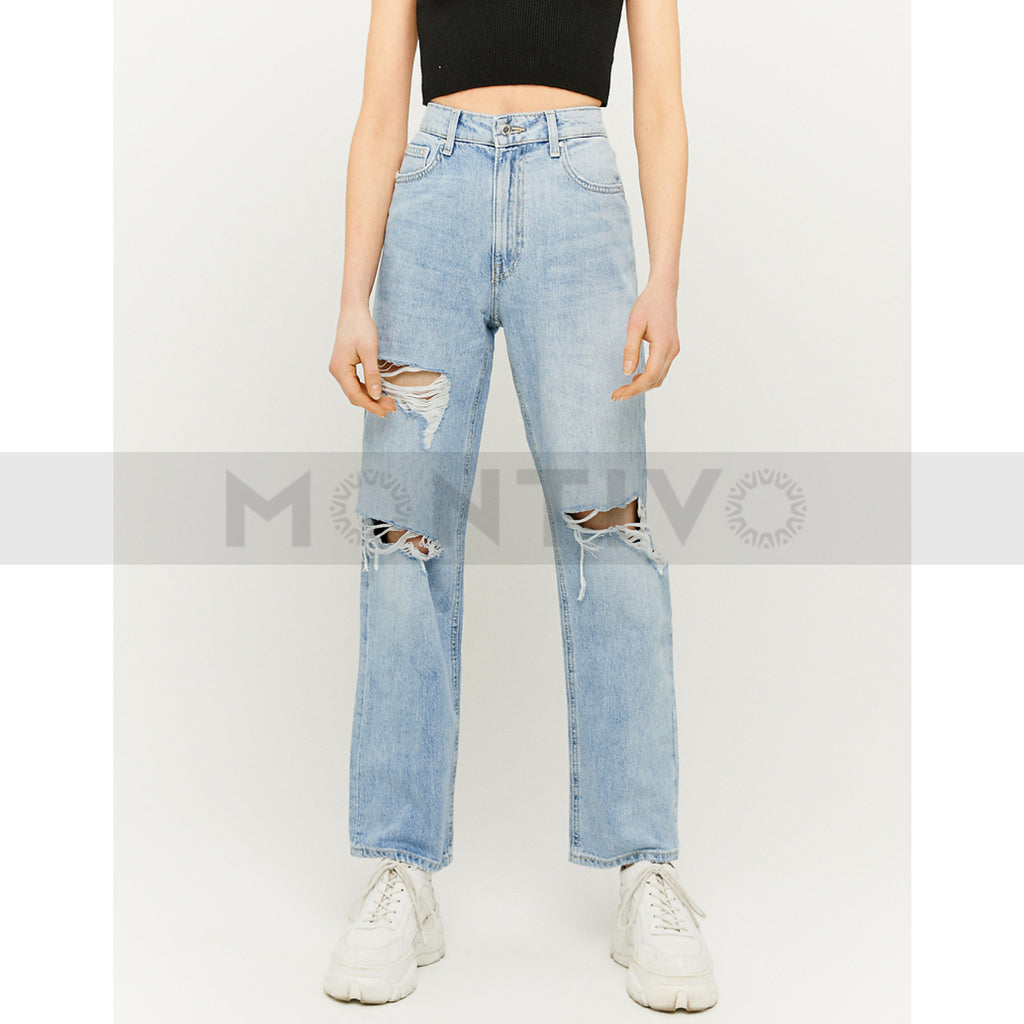 TW High Waist Straight Leg Jeans | Montivo Pakistan