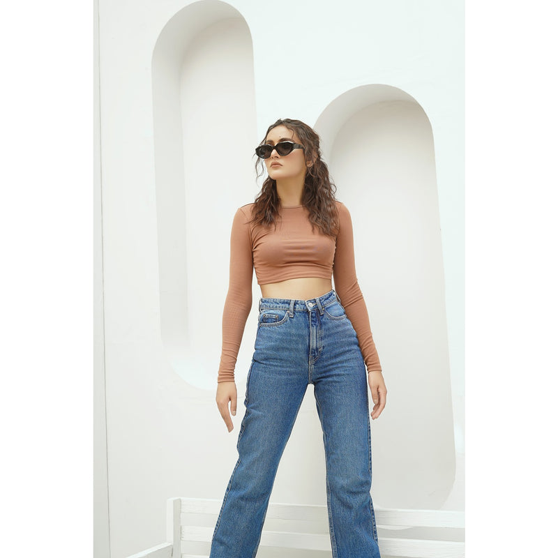 Rowe Extra High Straight Jeans | Montivo Pakistan