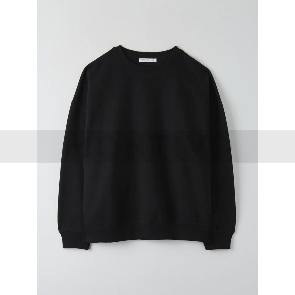 Terranova Black Sweatshirt with Side Slit | Montivo Pakistan