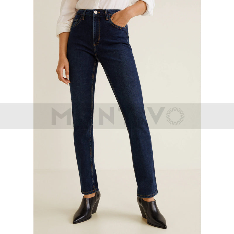 MNG Straight Dark Jeans | Montivo Pakistan
