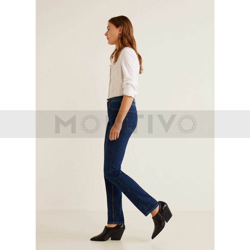 MNG Straight Dark Jeans | Montivo Pakistan