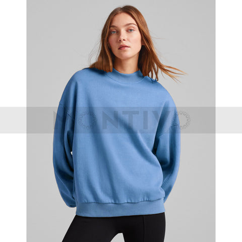 BSK High Neck Blue Sweatshirt | Montivo Pakistan