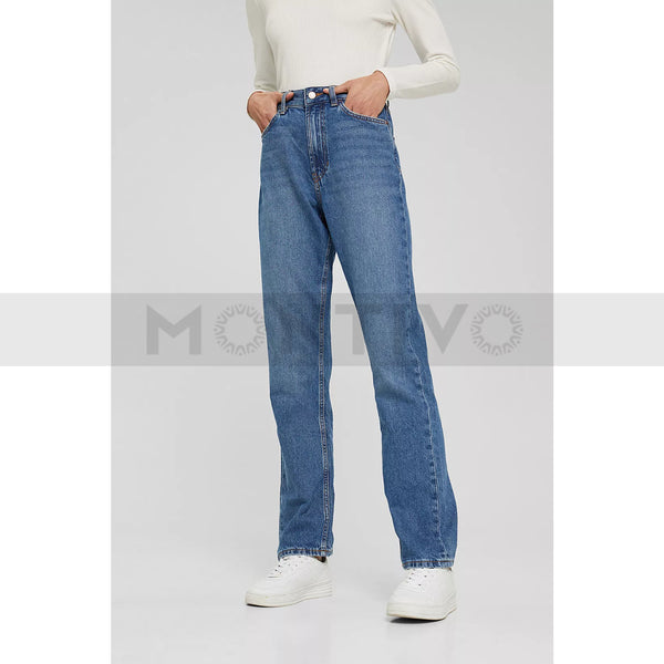 Edc Women Straight Mid Rise Jeans | Montivo Pakistan