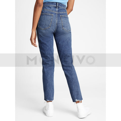 GP High Rise Distressed Cigarette Jeans | Montivo Pakistan