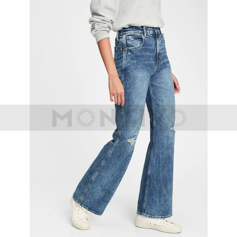 GP Vintage High Rise Flare Jeans | Montivo Pakistan