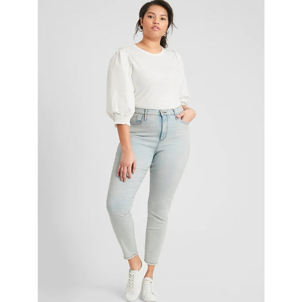 BR Light Wash High Rise Skinny Jeans | Montivo Pakistan