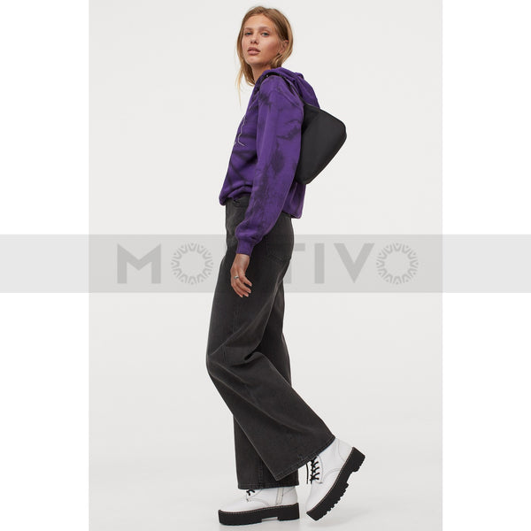 HM Wide Dusty High Waist Jeans | Montivo Pakistan