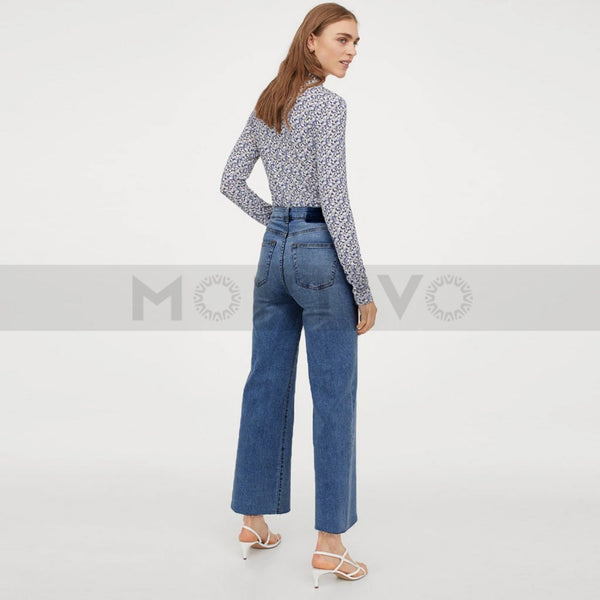 HM High Waist Wide Leg Jeans | Montivo Pakistan