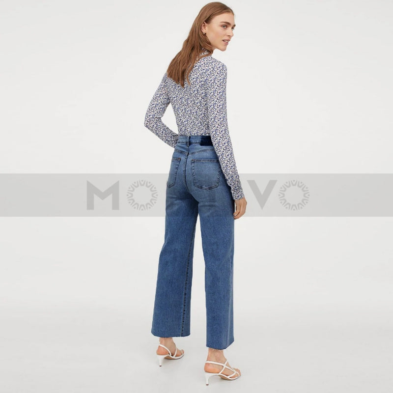 HM High Waist Wide Leg Jeans | Montivo Pakistan