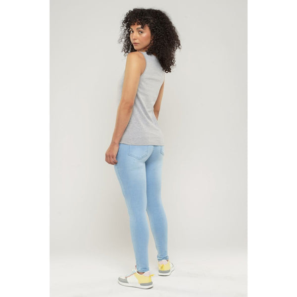 Grey Plain Tank Top | Montivo Pakistan