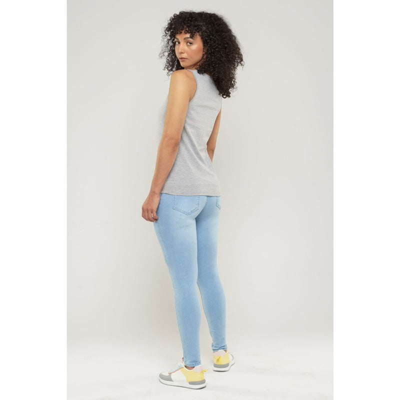 Grey Plain Tank Top | Montivo Pakistan
