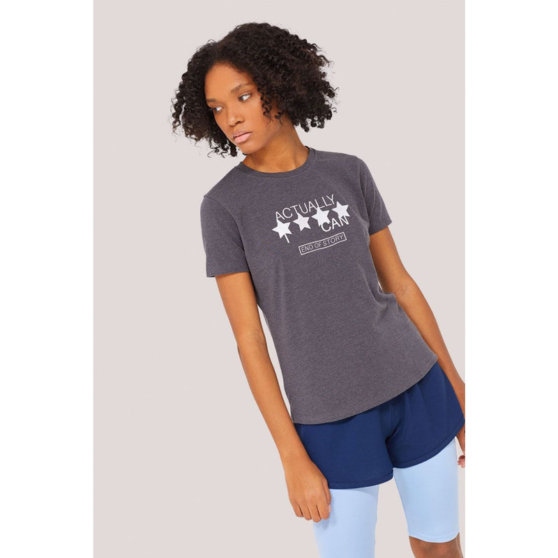 Charcoal Printed Tshirt | Montivo Pakistan