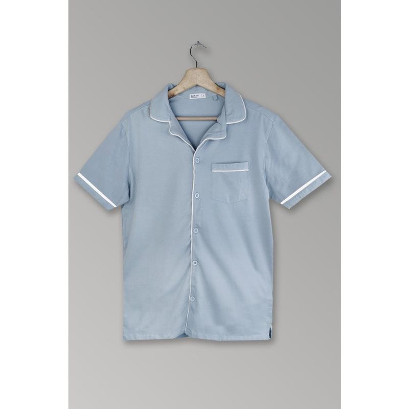 Lt. Blue Pyjama Nightwear Suit | Montivo Pakistan